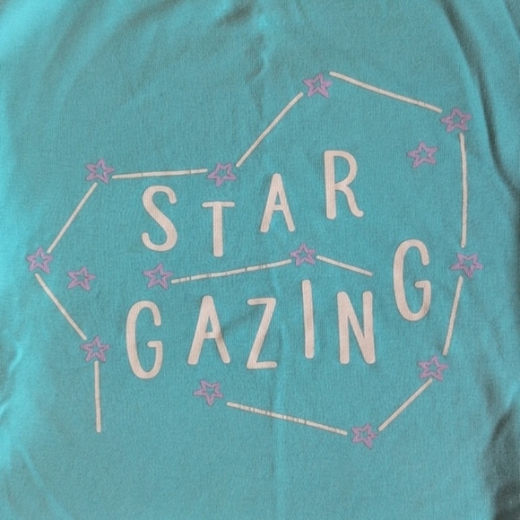 joe fresh cotton stargazing long sleeve pajama set 5T toddler girls - Picture 3 of 7